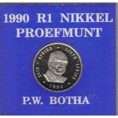 1990 R1 Nickel Proof Coin